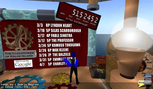 Counting every second